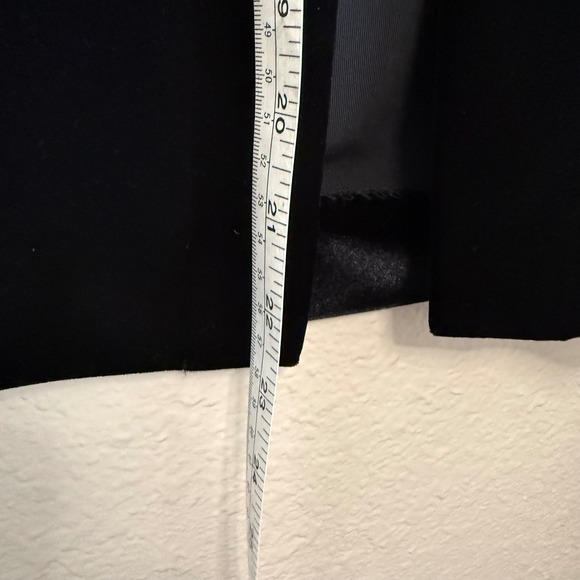 Womens 6 Black Velvet Maxi Skirt Slit Elastic‎ Holiday Party Goth Fairy Grunge - Picture 7 of 11